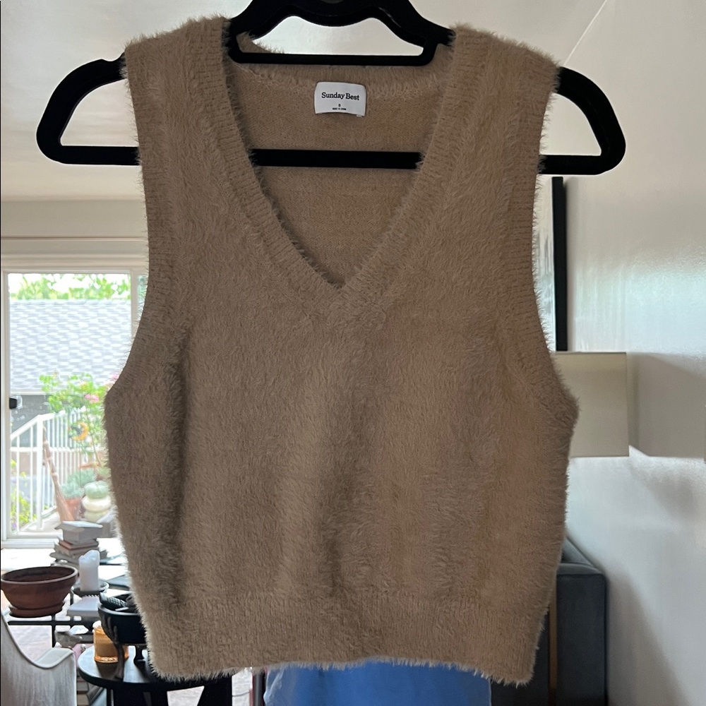 Sunday Best (aritzia) sweater vest size small
